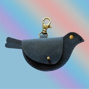 🦄 Portland Leather Mockingbird Pouch in Storm!